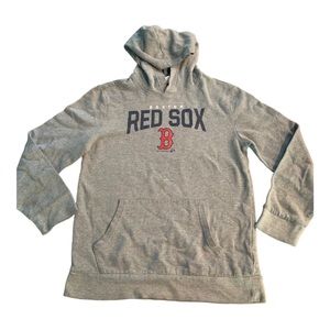 Boston Red Sox Sweatshirt Hoodie Gray Youth XL
